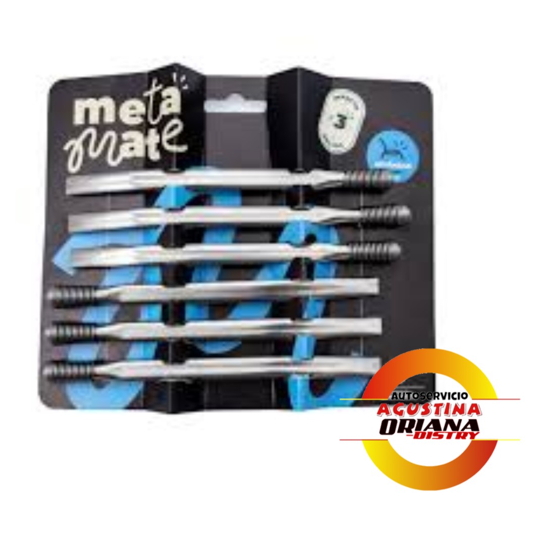 BOMBILLA META MATE INOX