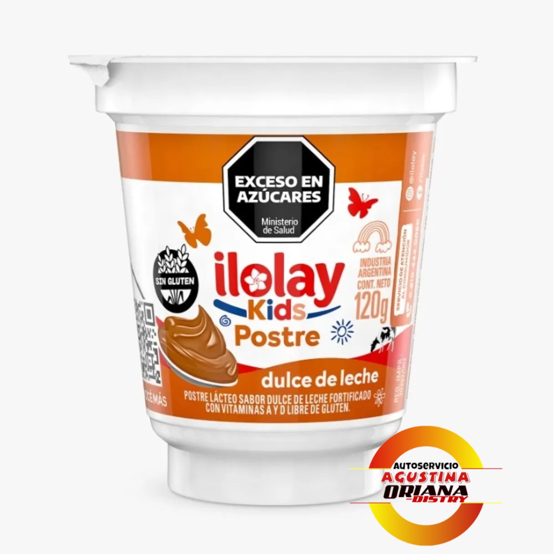 POSTRE ILOLAY DULCE DE LECHE 120G