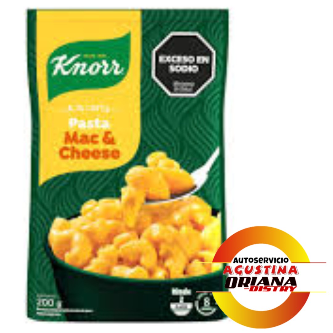 KNORR FIDEOS LISTO X200G MAC & CHEESE