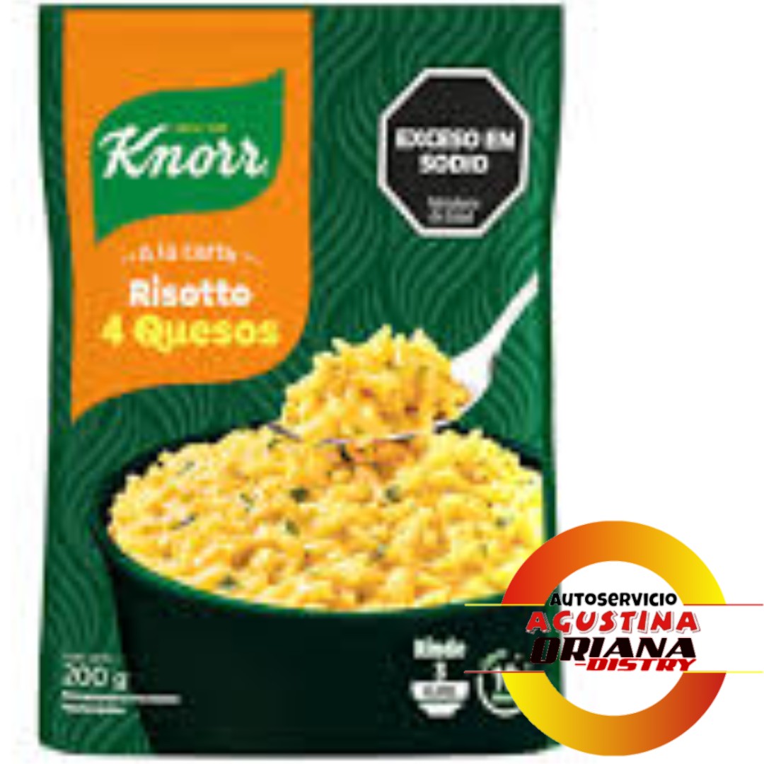 KNORR RISOTTO X200G 4 QUESOS