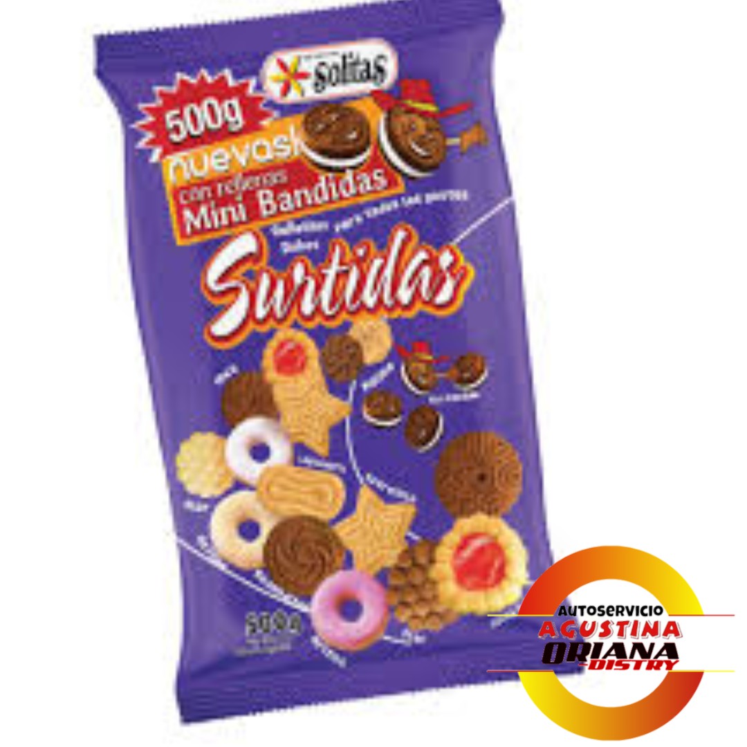 GALLETITAS SOLITAS 500G SURTIDAS