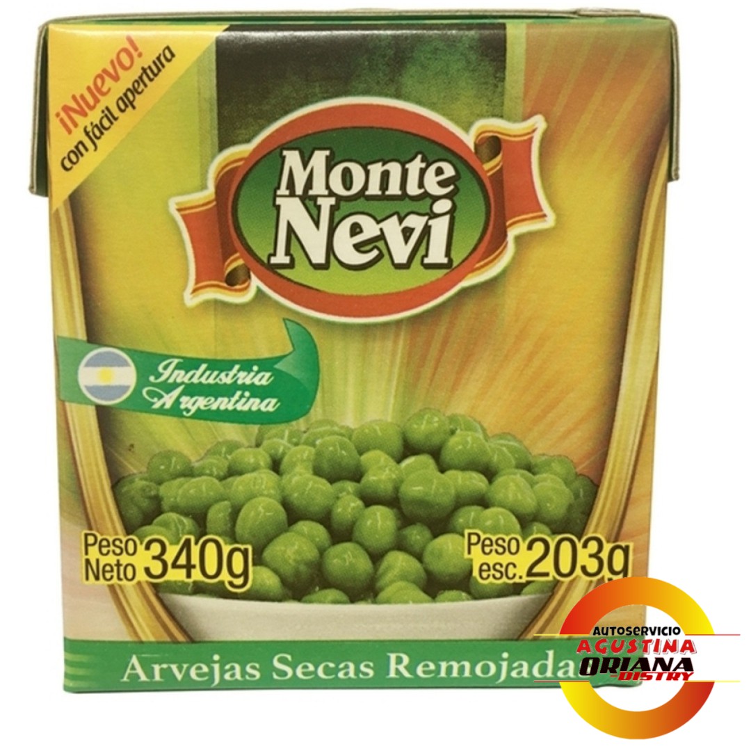 ARVEJAS CAJA 340G MONTE NEVI