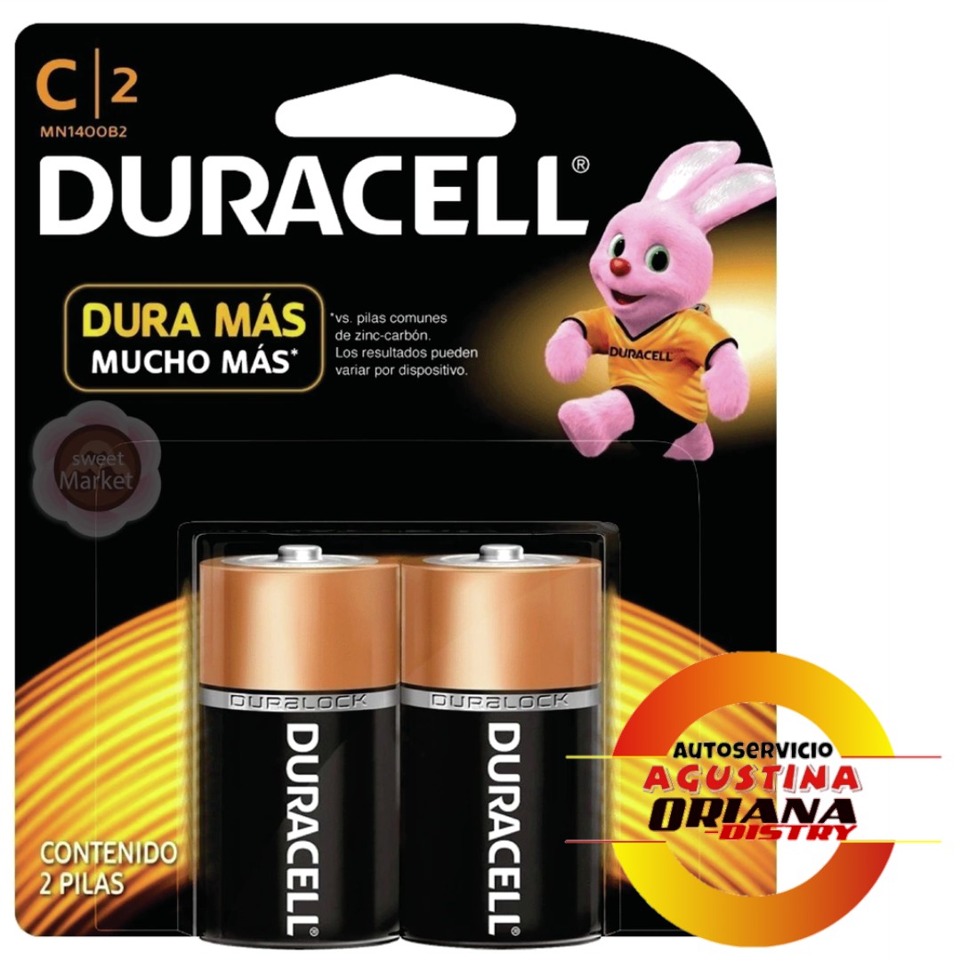 PILAS DURACELL C2 X 1