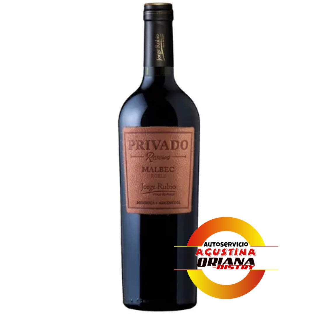VINO JORGE RUBIO PRIVADO CUERO