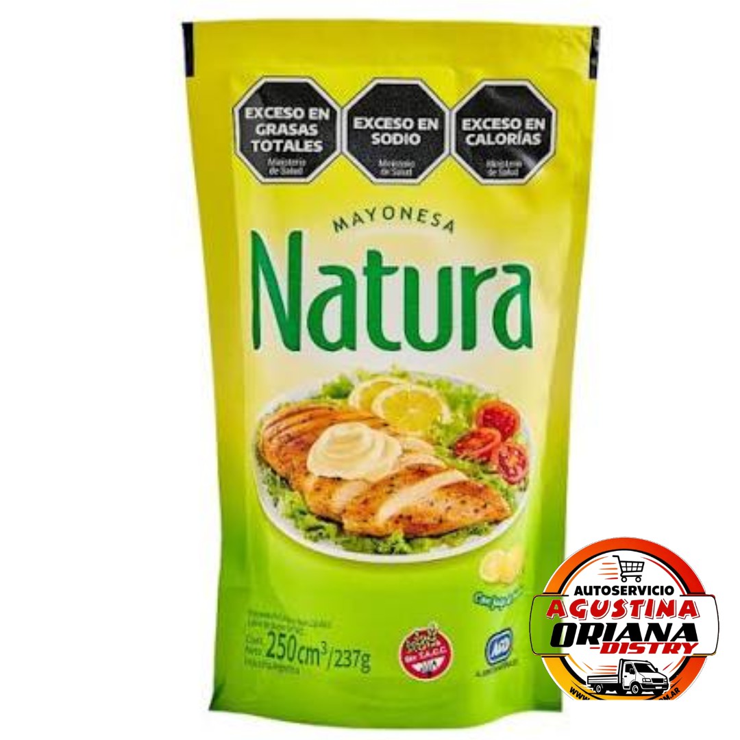 MAYONESA 250G NATURA