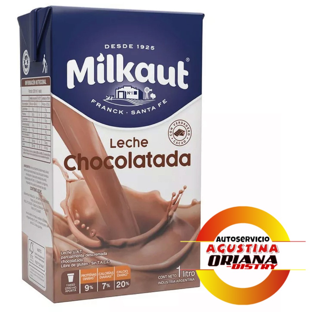 CHOCOLATADA MILKAUT 1L