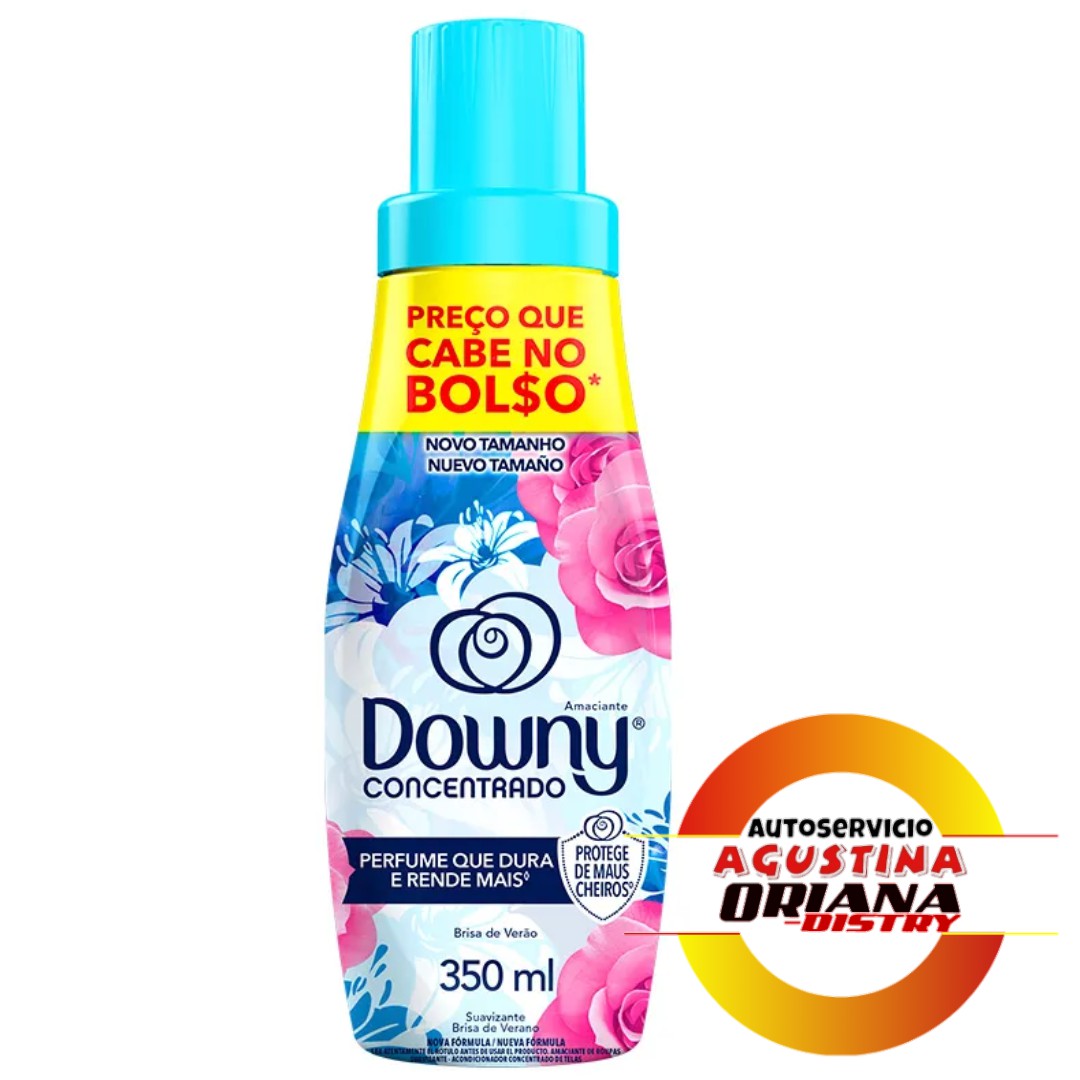 SUAVIZANTE DOWNY BOTELLA 350ML BRISA DE VERANO