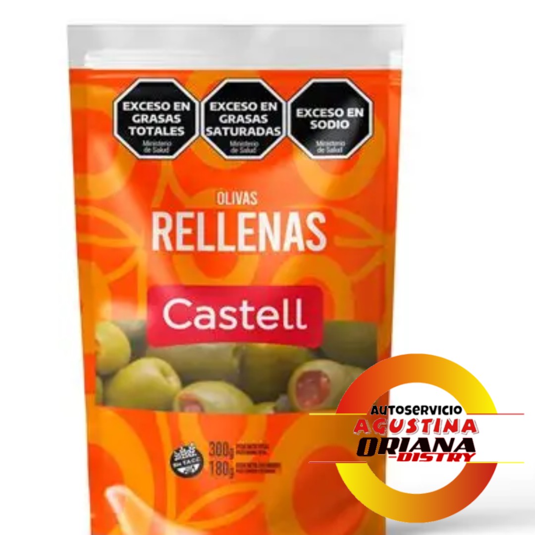 ACEITUNA DESCAROZADA CASTELL 180G