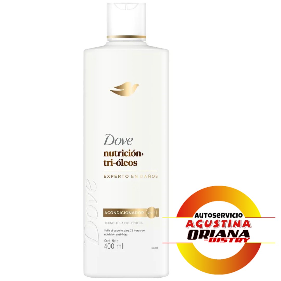 ACONDICIONADOR 400ML DOVE NUTRICION+TRI OLEOS