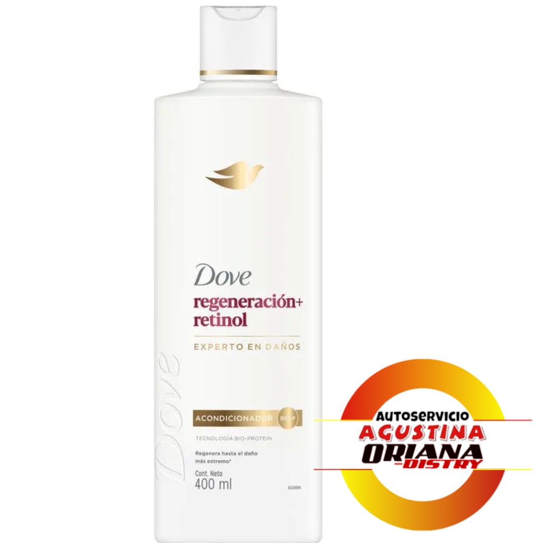 ACONDICIONADOR 400ML DOVE REGENERACION + RETINOL