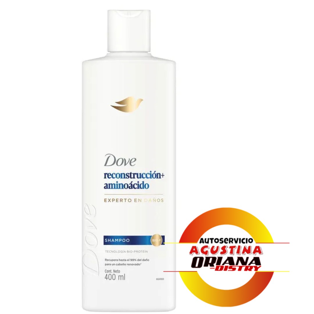 SHAMPOO 400ML DOVE RECONSTRUCCION + AMINOACIDOS
