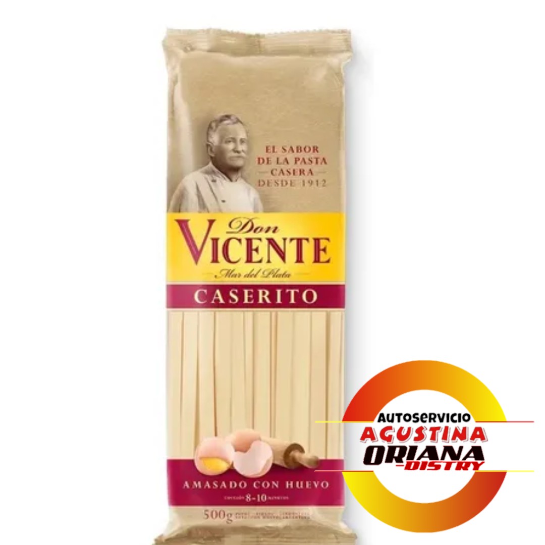 FIDEO DON VICENTE 500G CASERITO