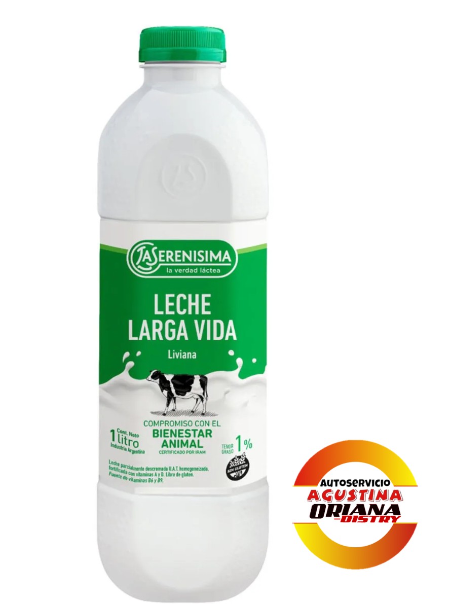LECHE 1L SERENISIMA BOTELLA VERDE