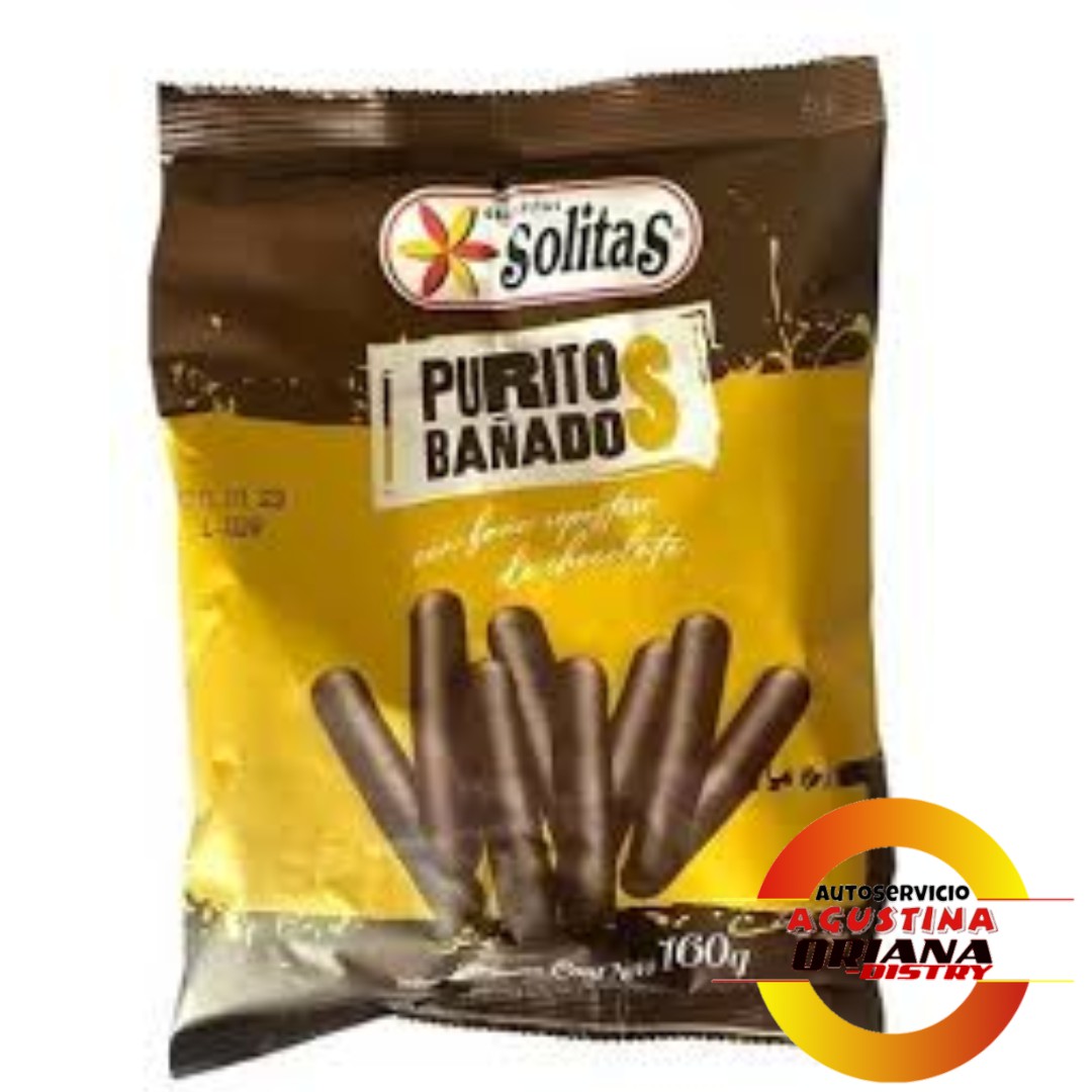 GALLETITAS SOLITAS 300G PURITAS BAÑADAS