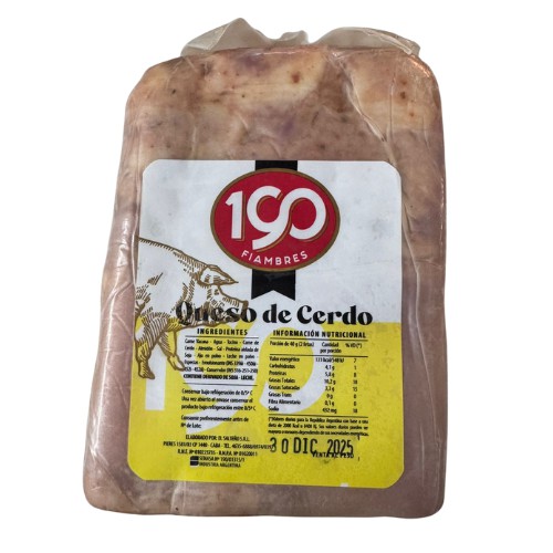 QUESO DE CERDO, 190