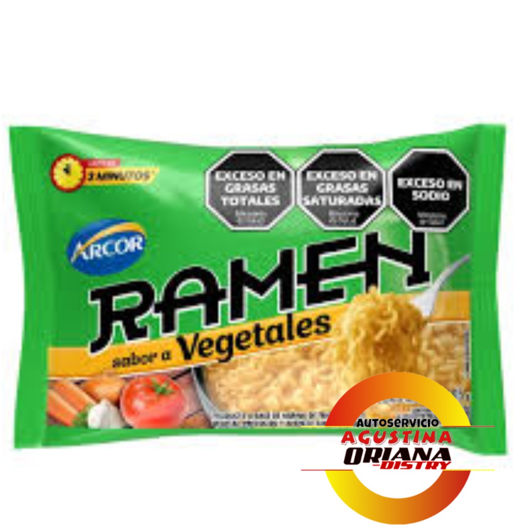 RAMEN ARCOR VEGETALES 70G