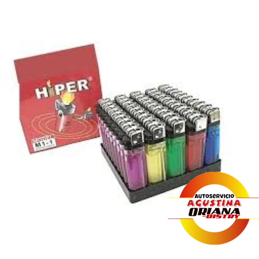ENCENDEDORES X 50 UNIDADES HIPER