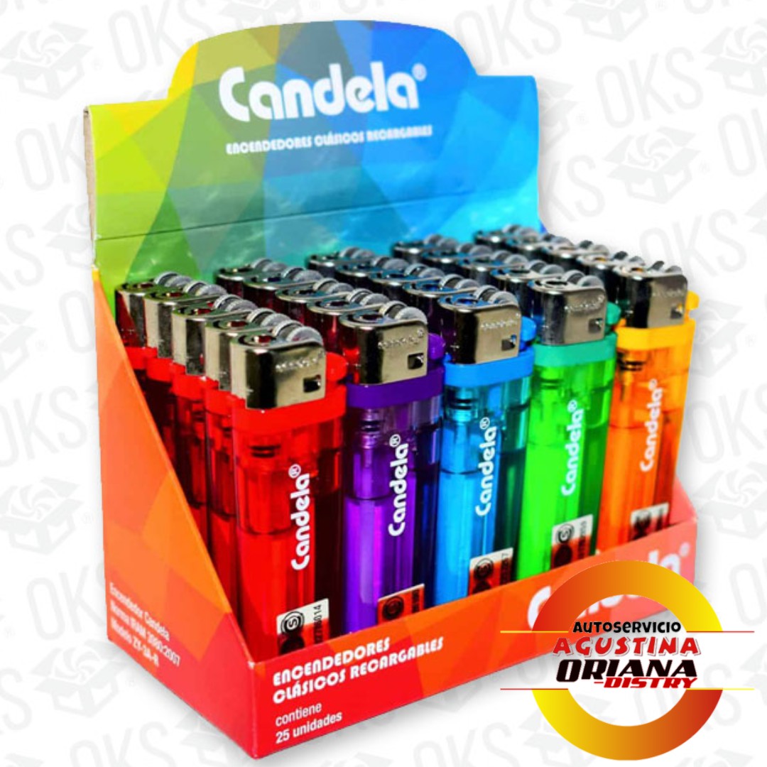 ENCENDEDORES CANDELA X25