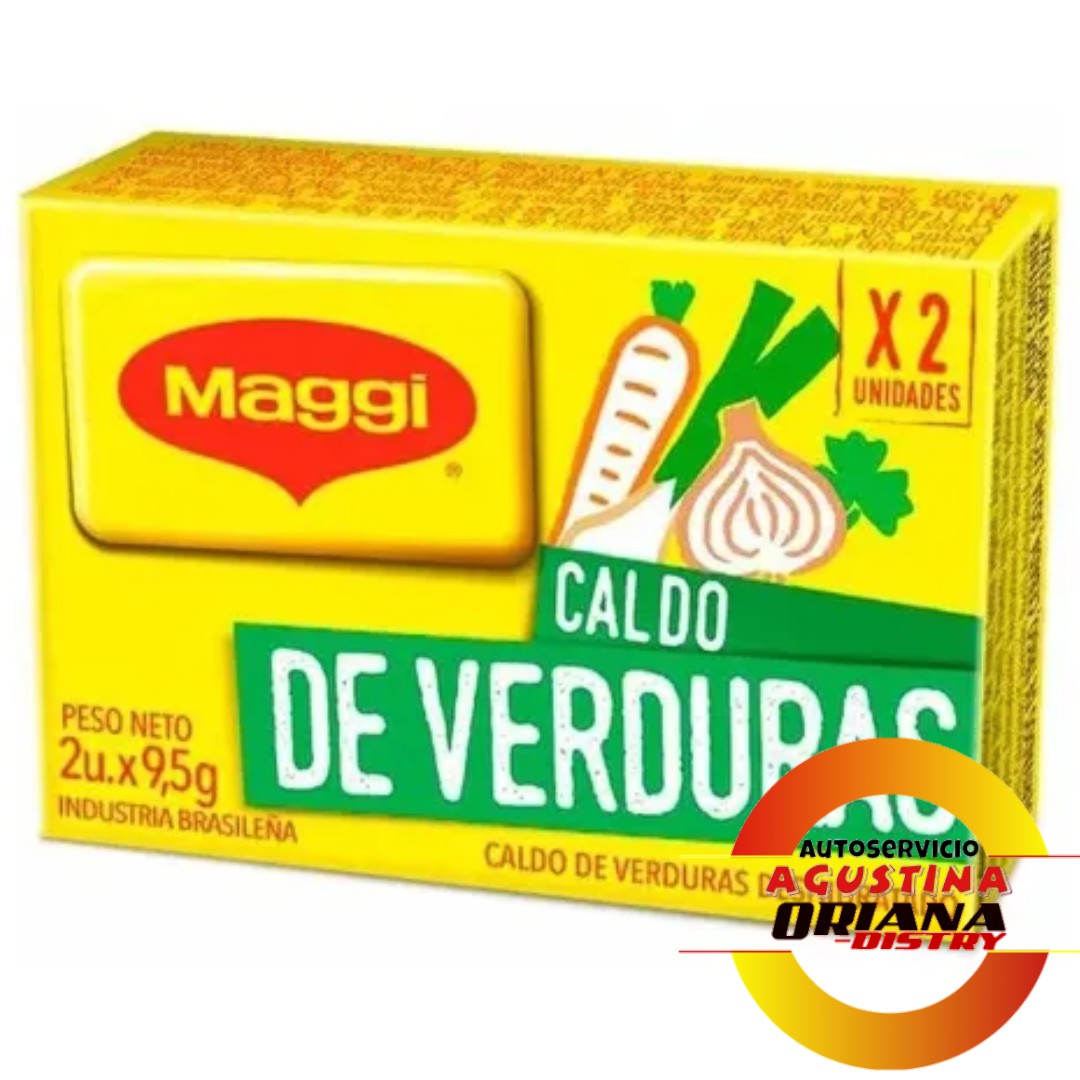 CALDO X2  MAGGI VERDURAS