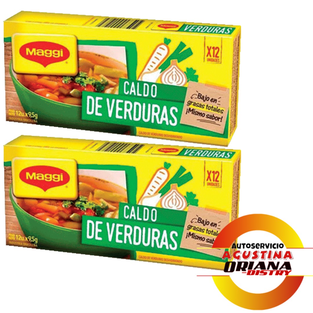 CALDO X 12 MAGGI VERDURA