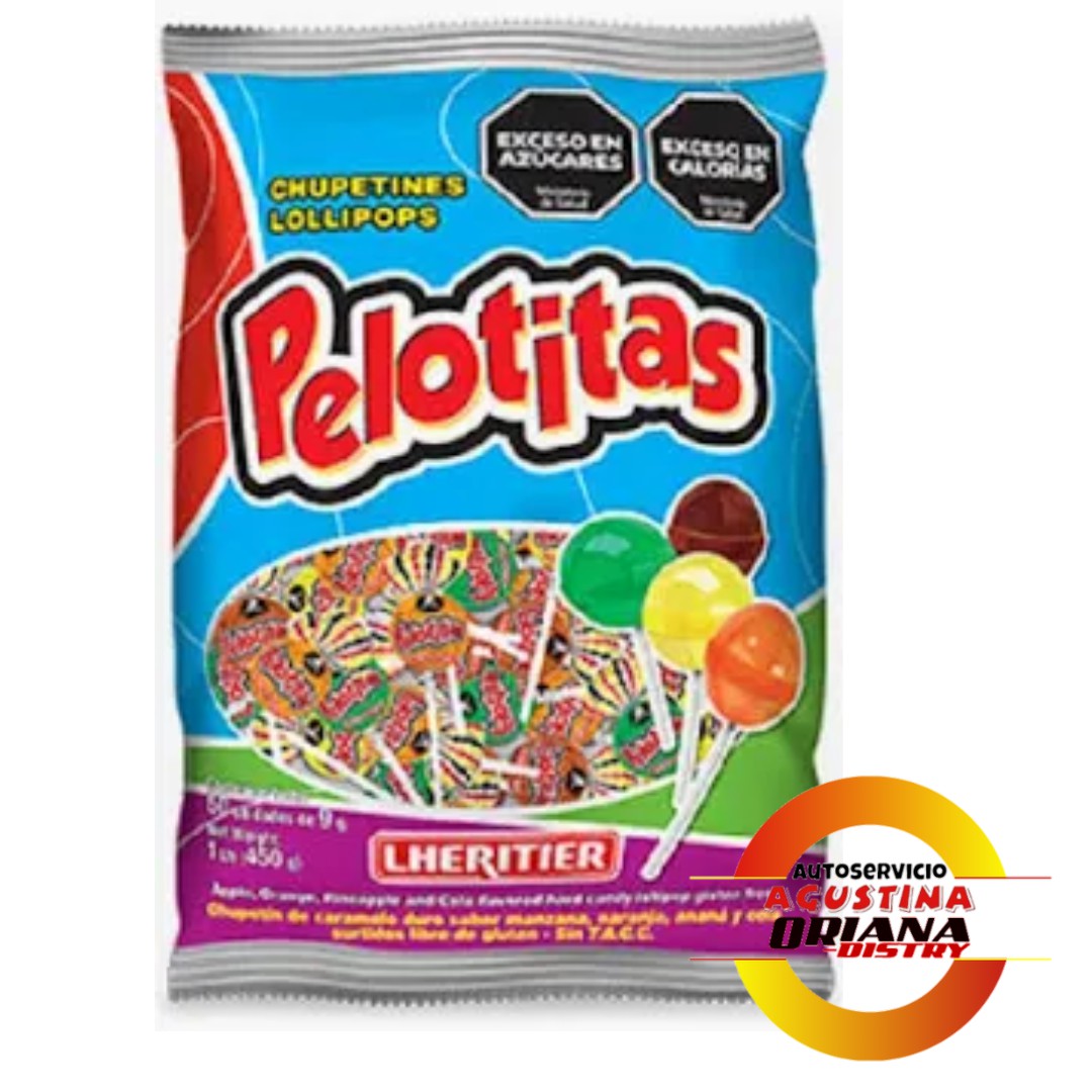 CHUPETIN PELOTITAS FRUTALES