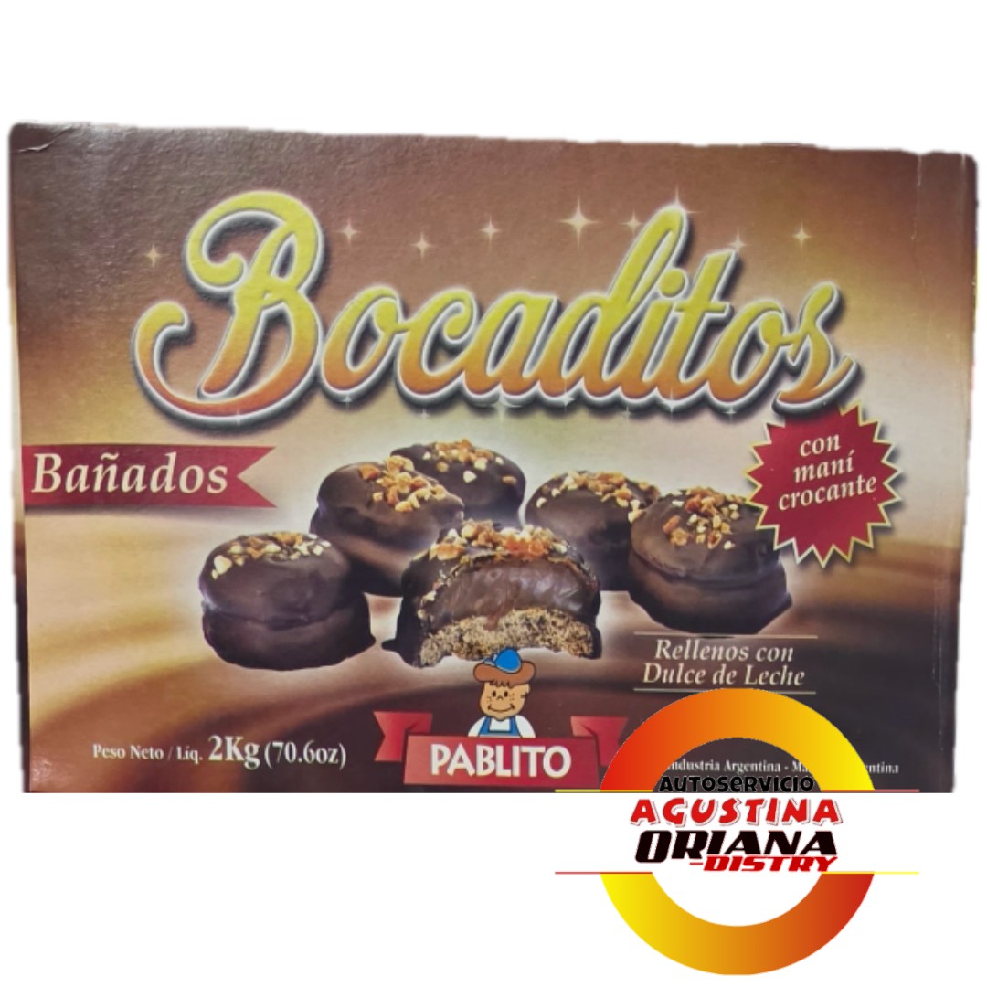 BOCADITOS BAÑADOS 2KG PABLITO