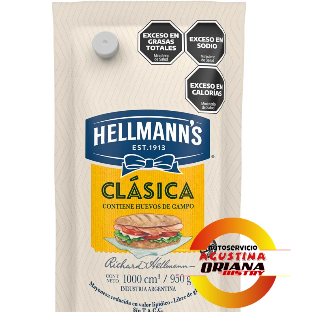 MAYONESA 1KG HELLMAN´S