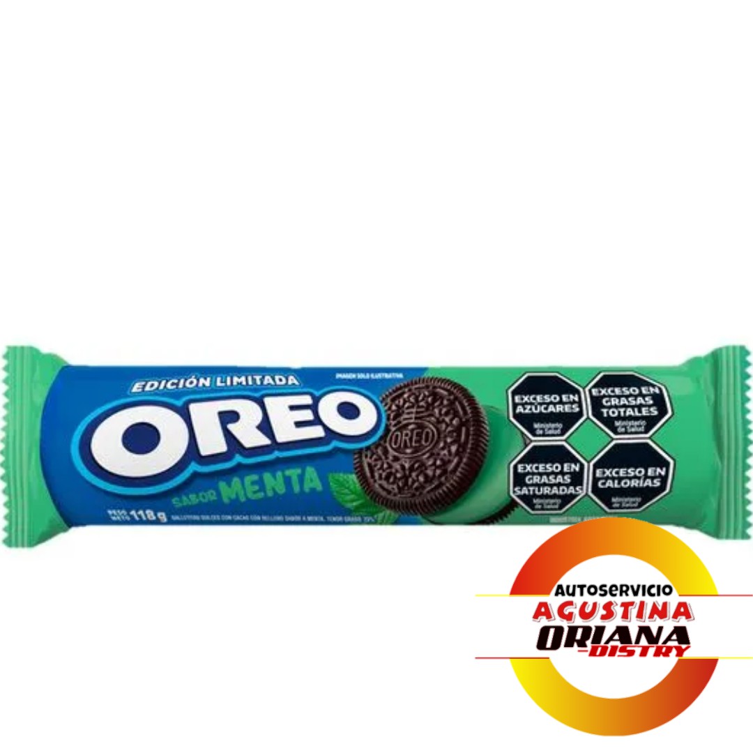GALLETITAS OREO 118G MENTA