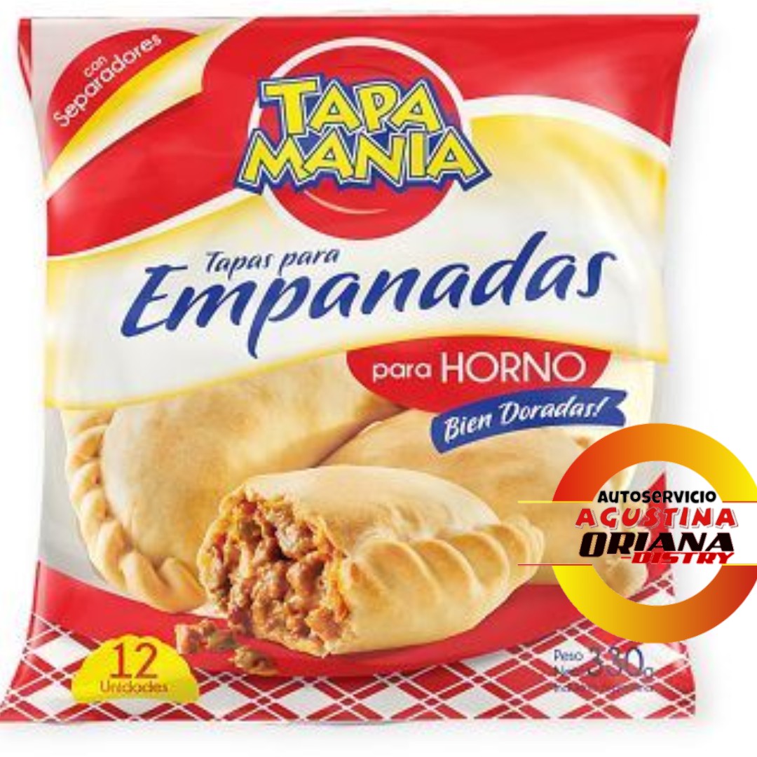 TAPA DE EMPANADAS TAPA MANIA 330G HORNO