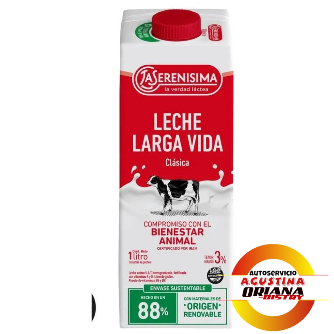 LECHE 1L SERENISIMA CAJA
