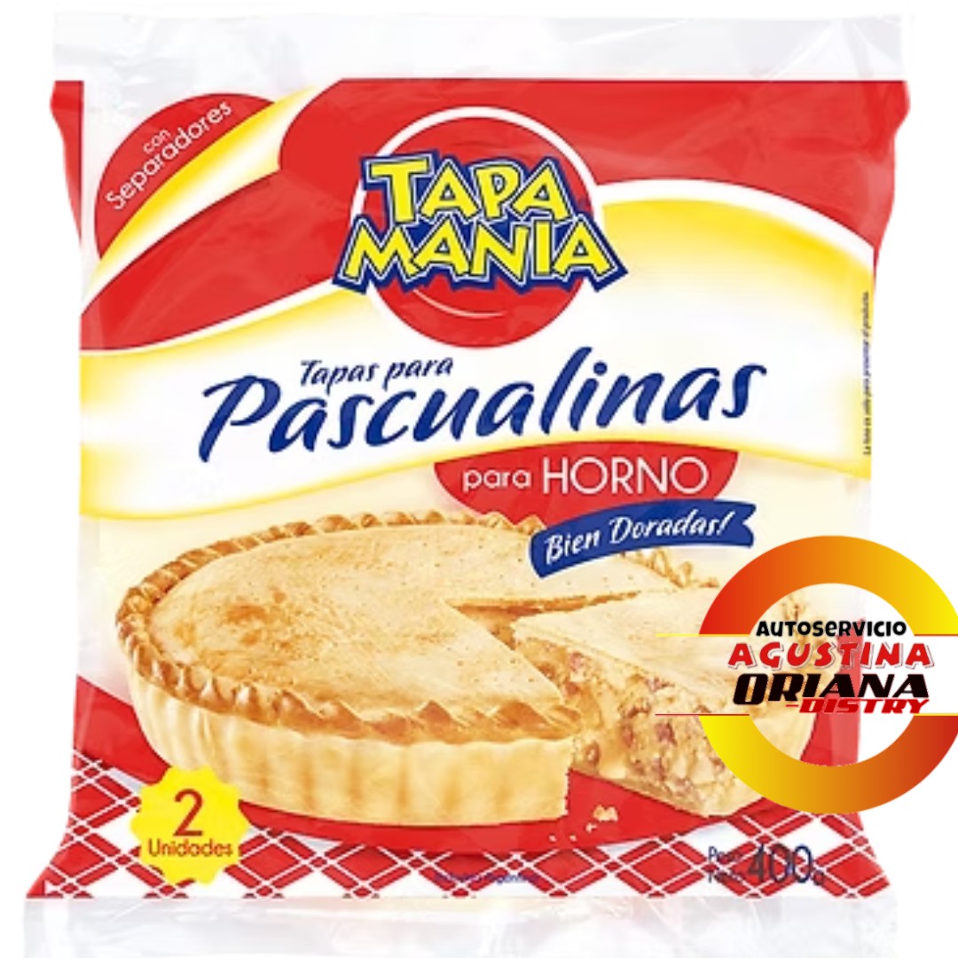 PASCUALINA TAPA MANIA HORNO 400G