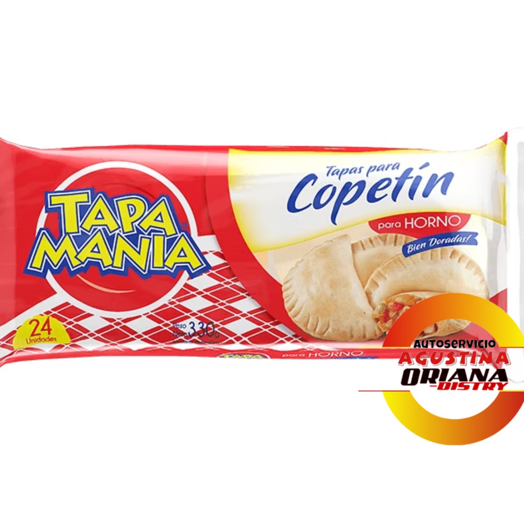 TAPAS DE COPETIN TAPA MANIA HORNO