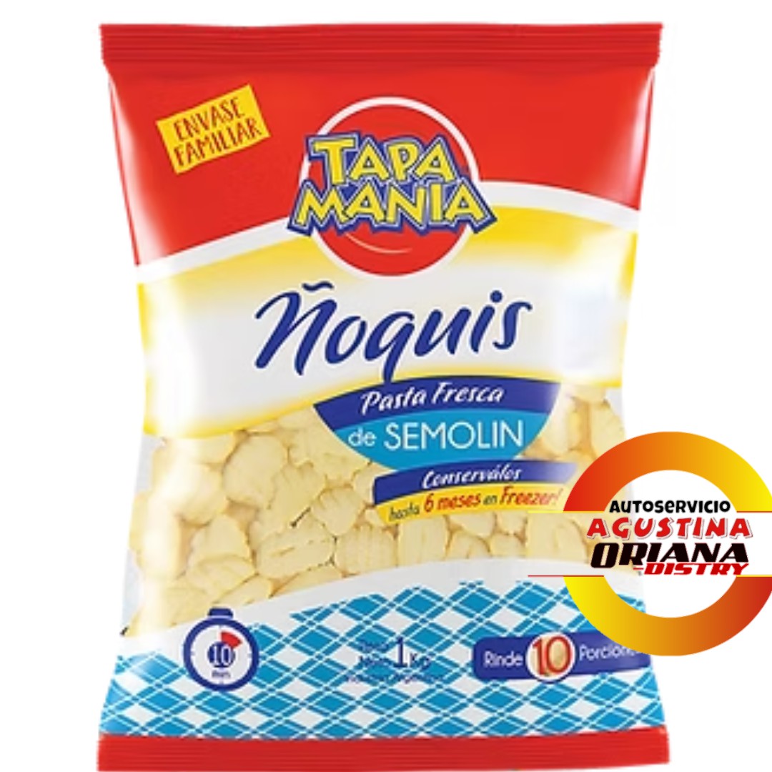 ÑOQUIS TAPA MANIA 1KG