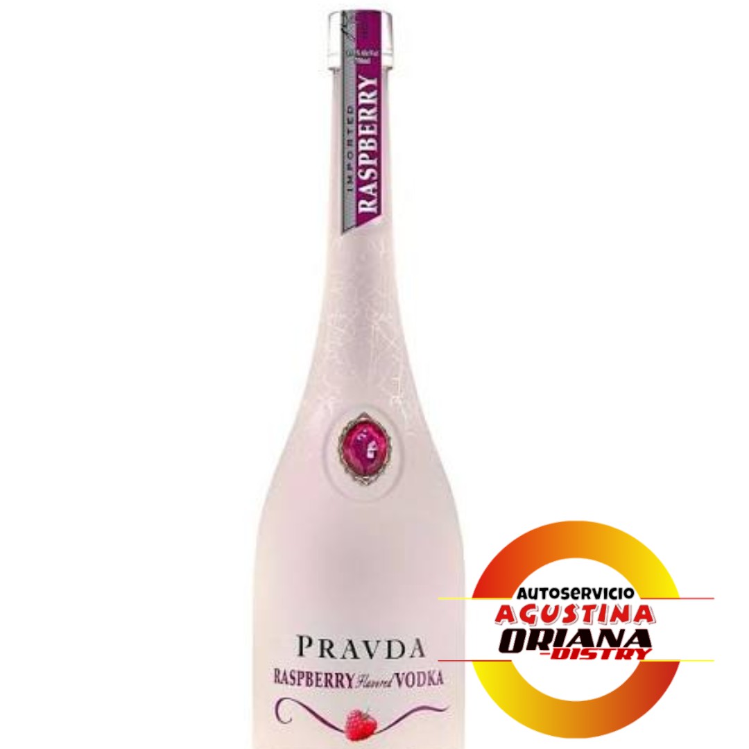 VODKA PRAVDA 750ML RASPBERRY/COCO