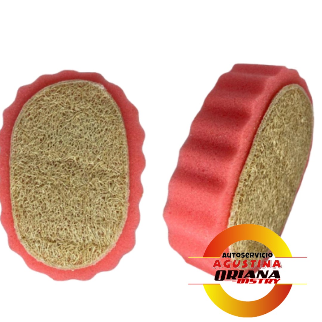 ESPONJA BAÑO BOOB OVALADA CON VEGETAL