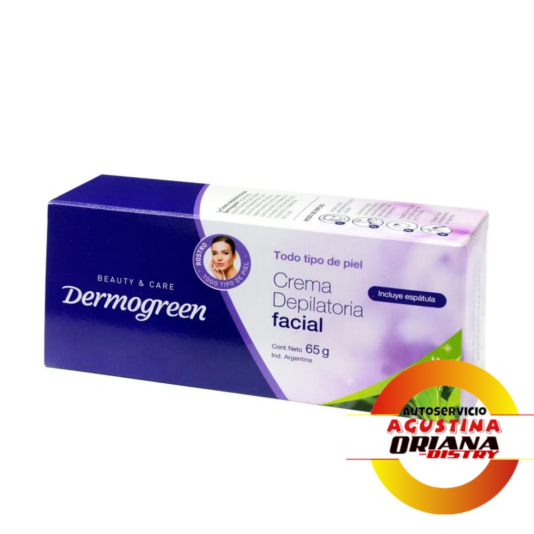 CREMA DEPILATORIA FACIAL DERMOGREEN