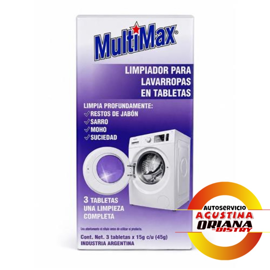 LIMPIADOR PARA LAVARROPAS MULTIMAX