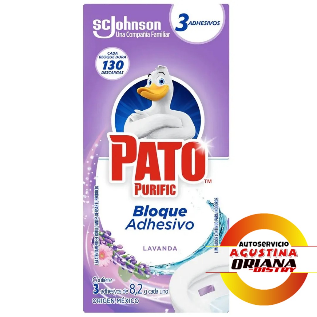 PATO PURIFIC ADHESIVO LAVANDA