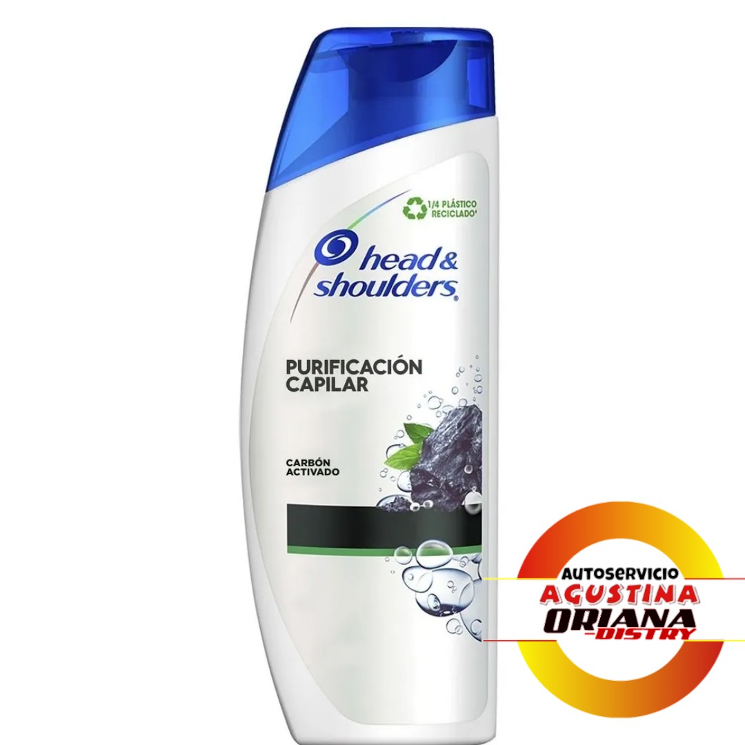 SHAMPOO HEAD & SHOULDERS 180ML CARBON ACTIVADO