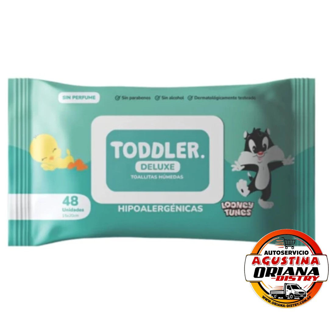 TOALLITAS HUMEDAS 48U TODDLER