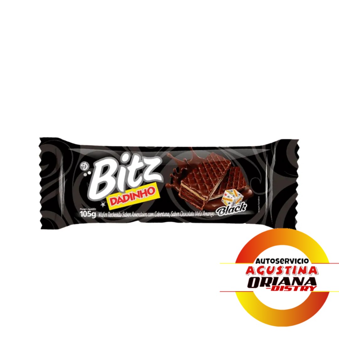 OBLEAS BAÑADAS 105G DADINHO BITZ BLACK