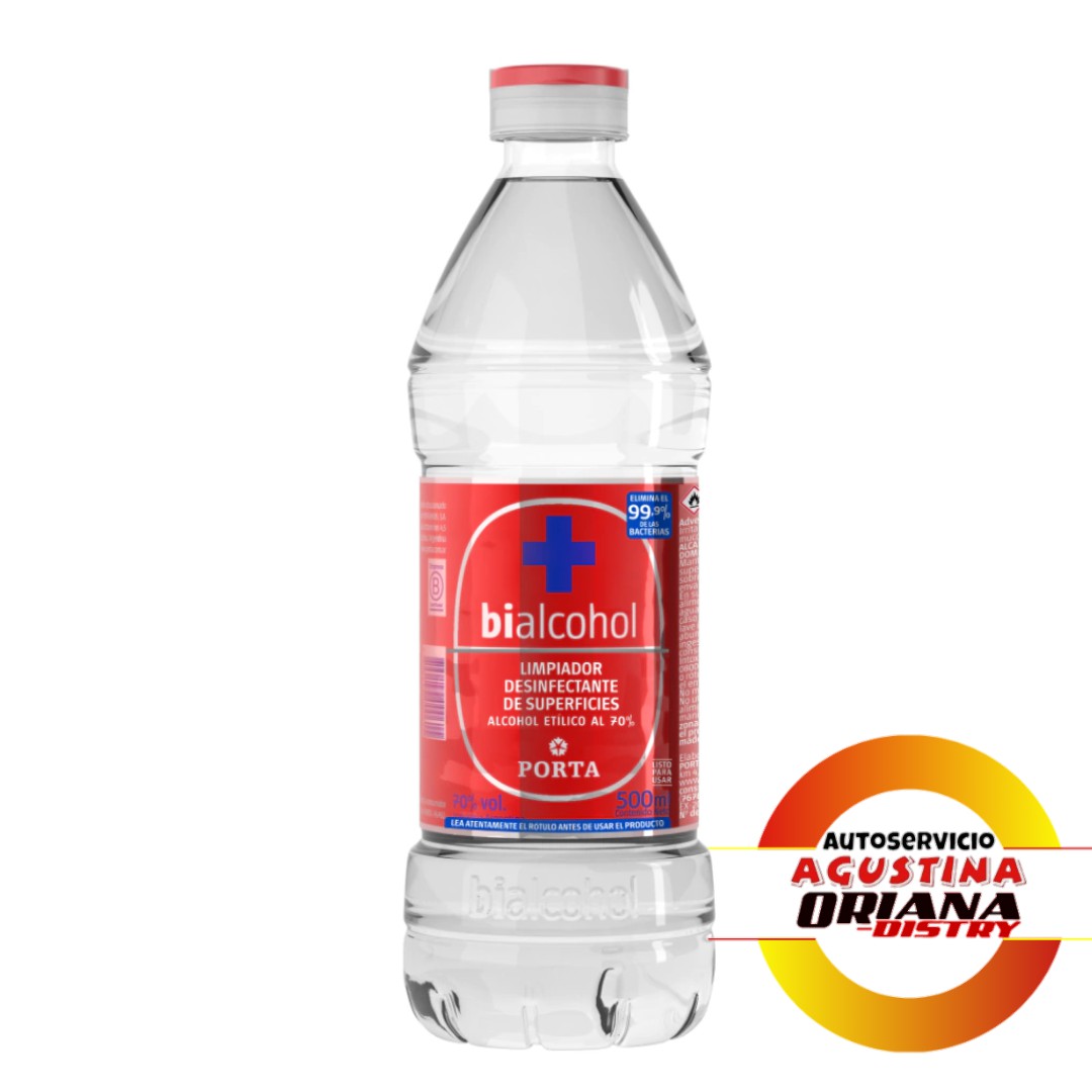 ALCOHOL 500C LIMPIADOR ROJO