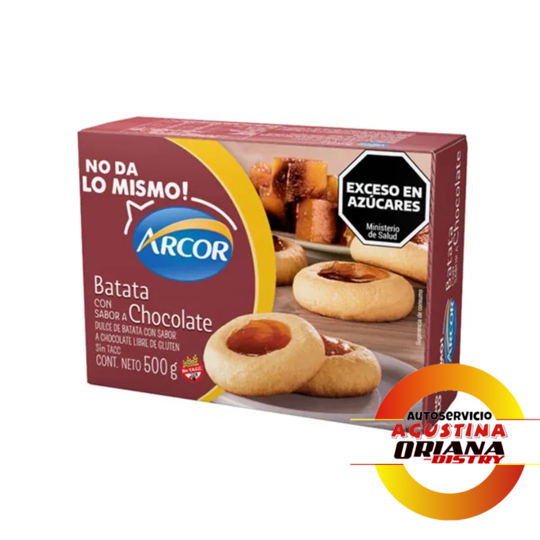 BATATA CON CHOCOLATE ARCOR 500G
