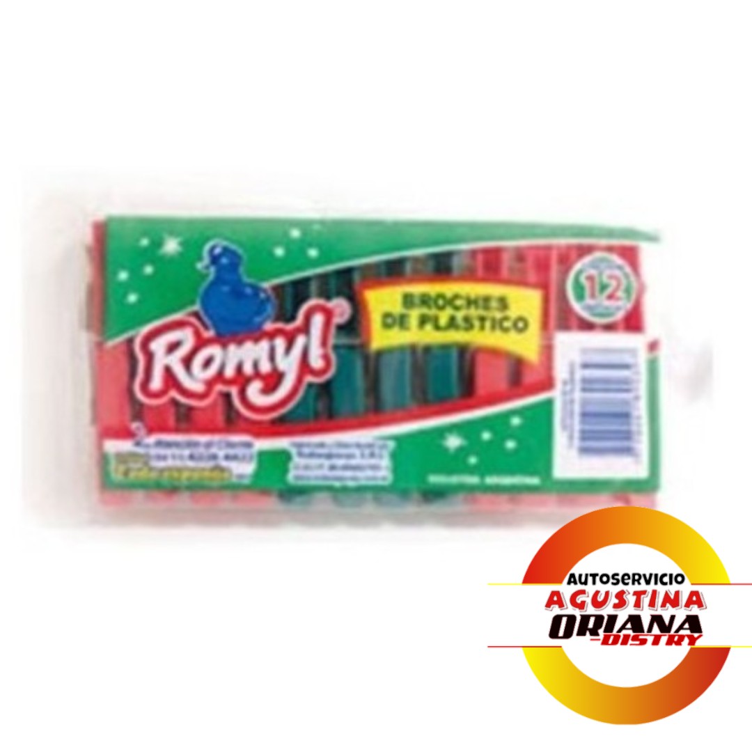 BROCHES DE PLASTICO ROMYL