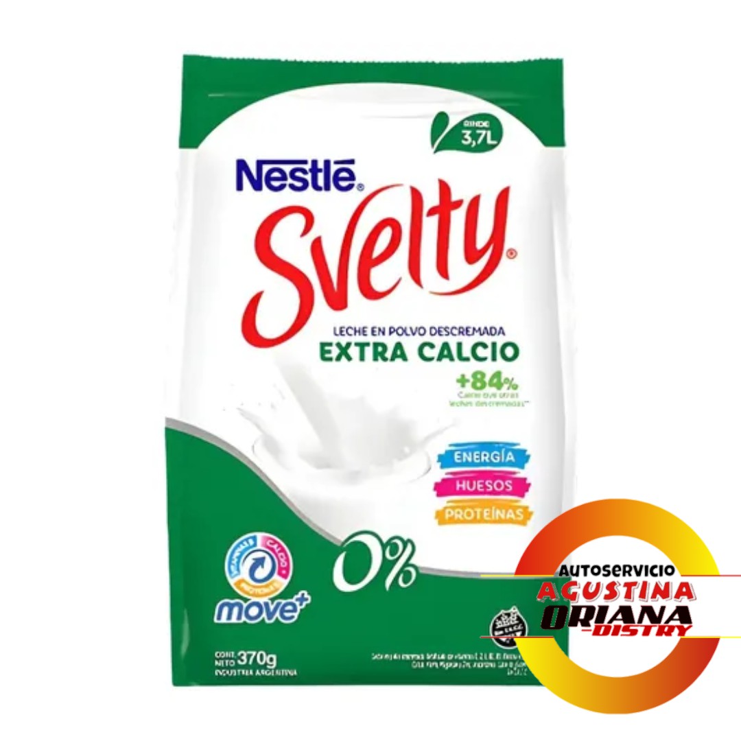 LECHE EN POLVO NESTLE SVELTY 370G EXTRACALCIO