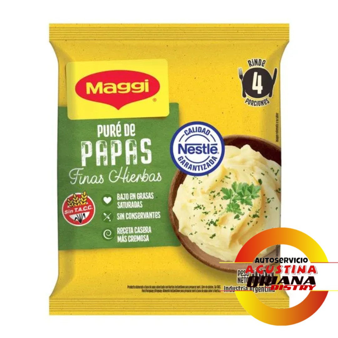 PURE DE PAPAS 100G MAGGI HIERBAS