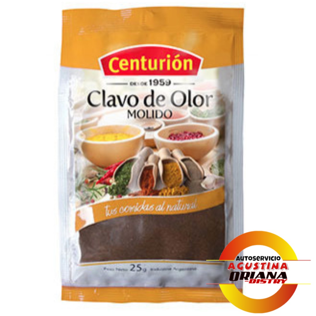 CONDIMENTO CLAVO DE OLOR 10G CENTURION