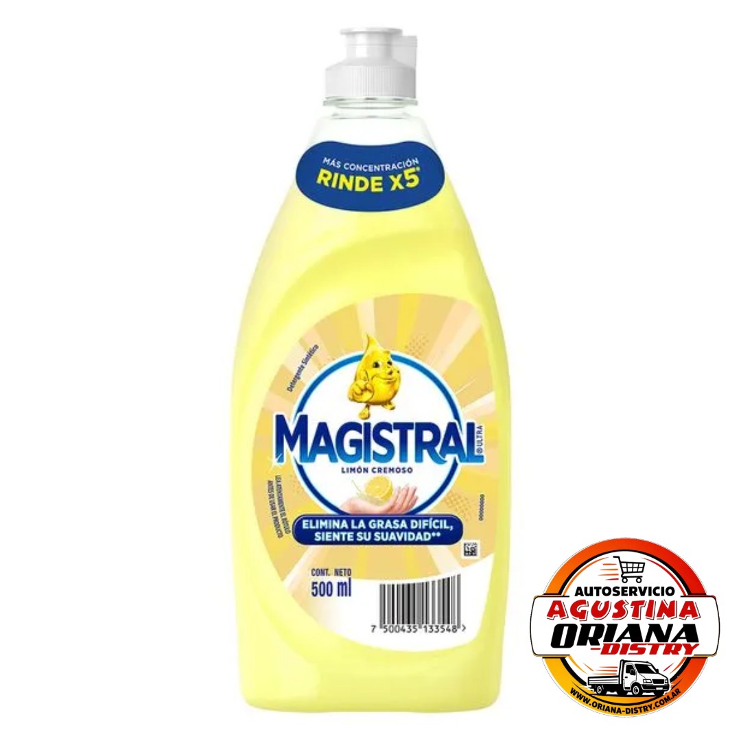 DETERGENTE 500 MAGISTRAL LIMON CREMOSO