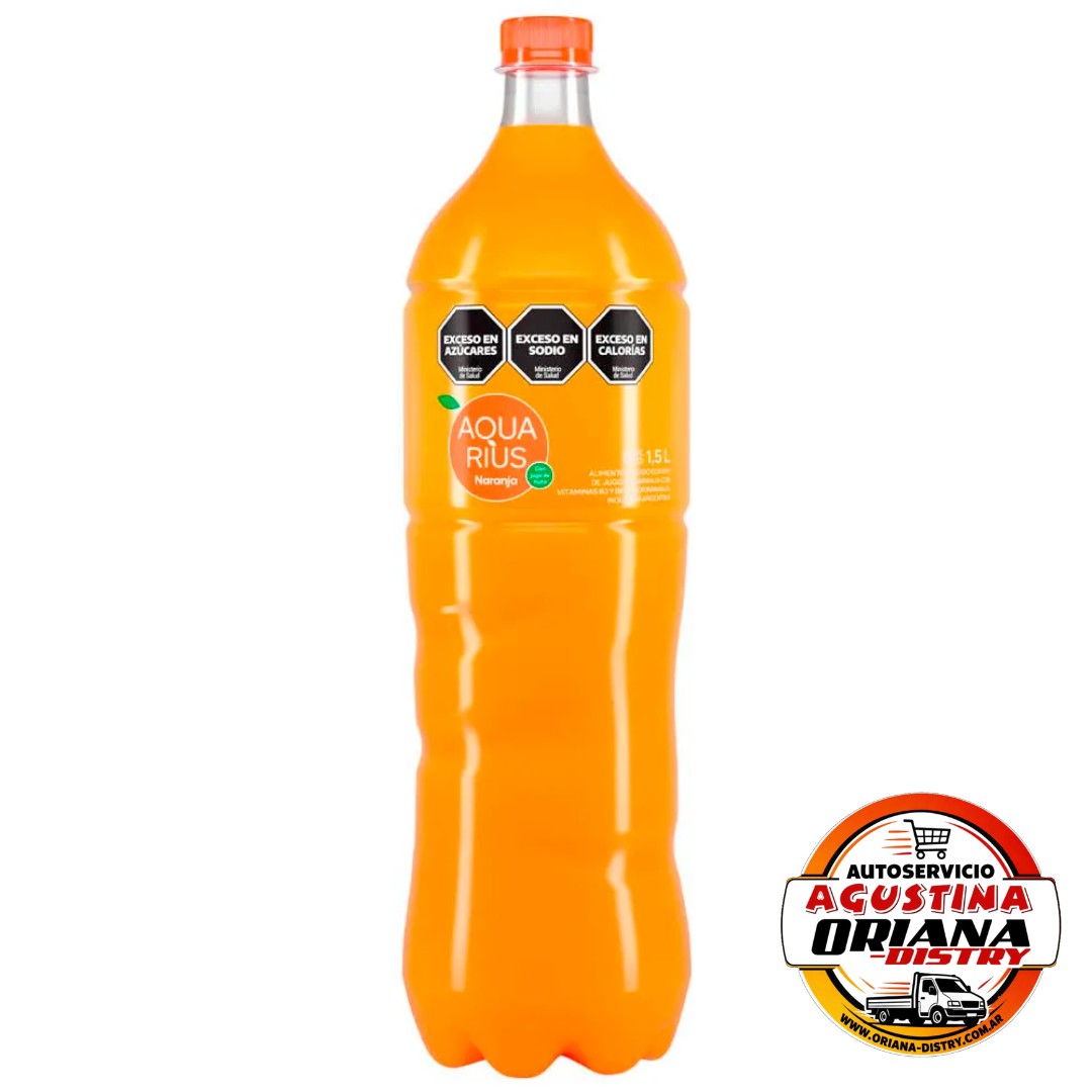 AQUARIUS 1,5ML NARANJA