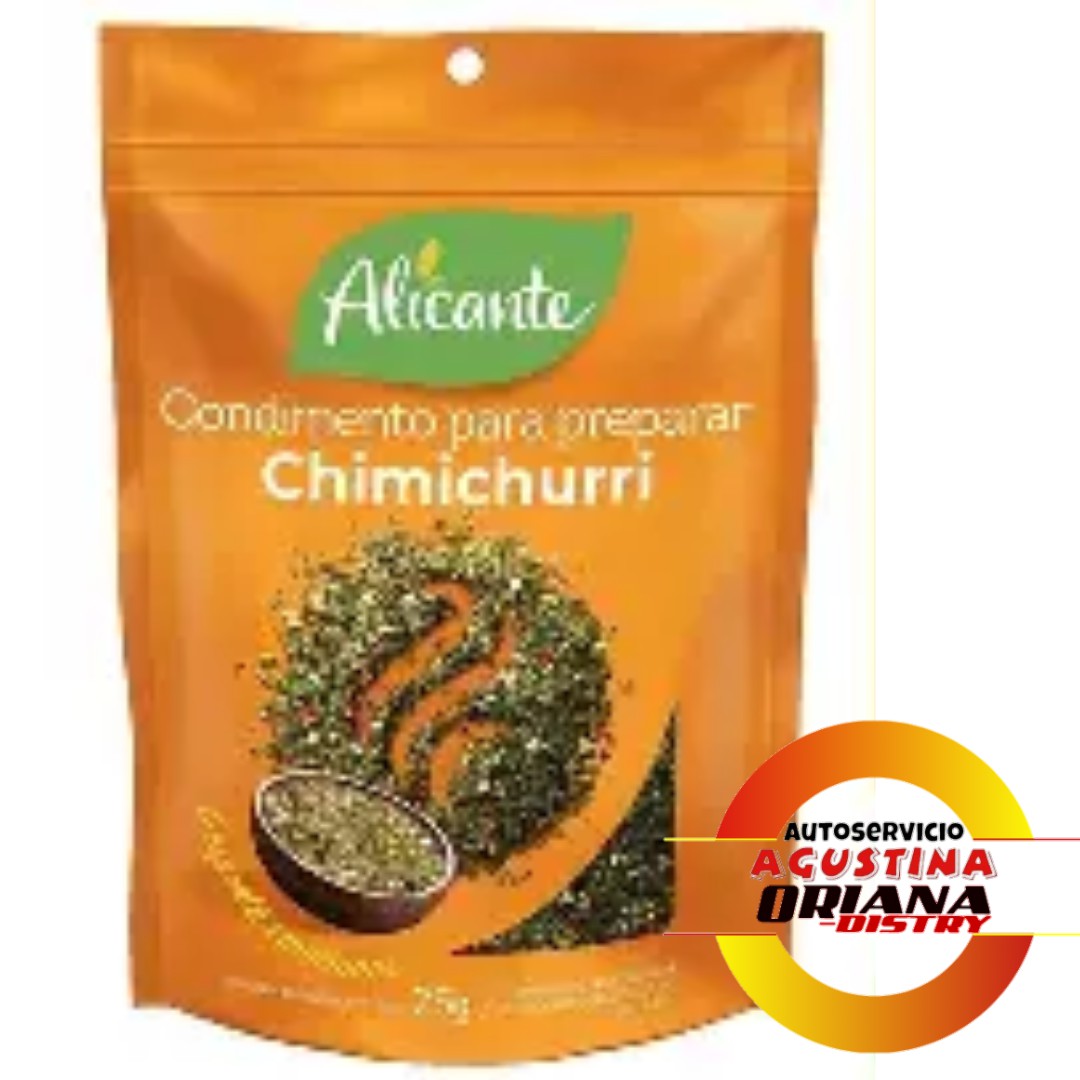 CONDIMENTO ALICANTE CHIMICHURRI 25G